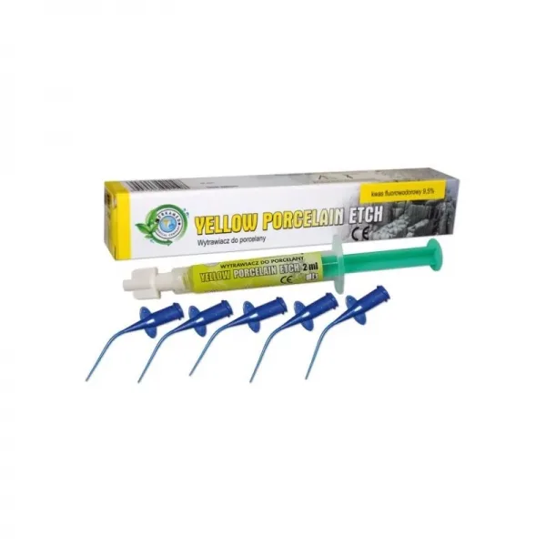 Acid fluorhidric 9.5% Yello Porcelain Etch 2 ml
