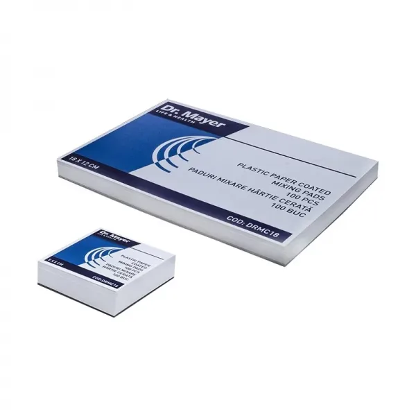 Paduri hartie  cerata 10 x 10cm Dr. Mayer