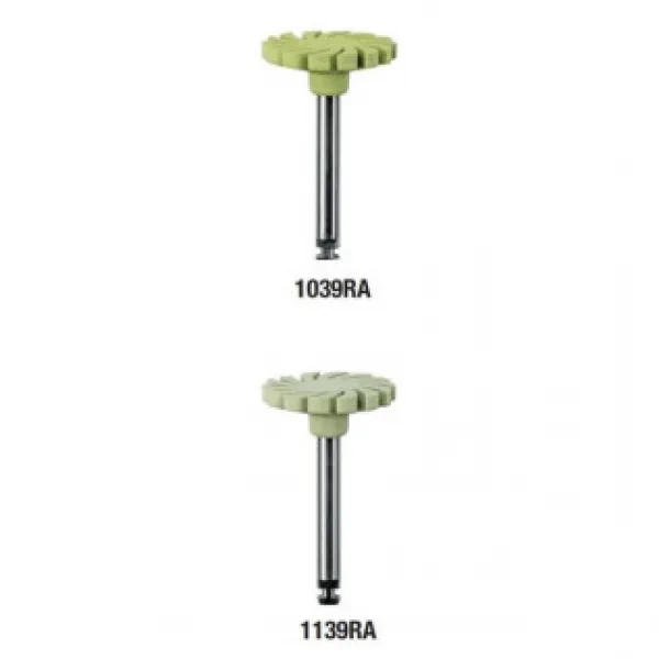 Gume lustru oglinda pt compozite, in 2 etape - set 3+3 bc